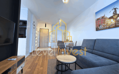 Nowoczesne studio na&nbsp;9 piętrze w&nbsp;Gdańsku Sucha – kilka minut od&nbsp;morza!