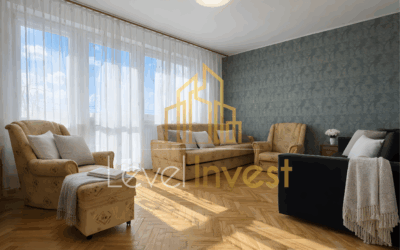 Mieszkanie na&nbsp;wynajem – 2 niezależne pokoje | 42 m² | Vintage