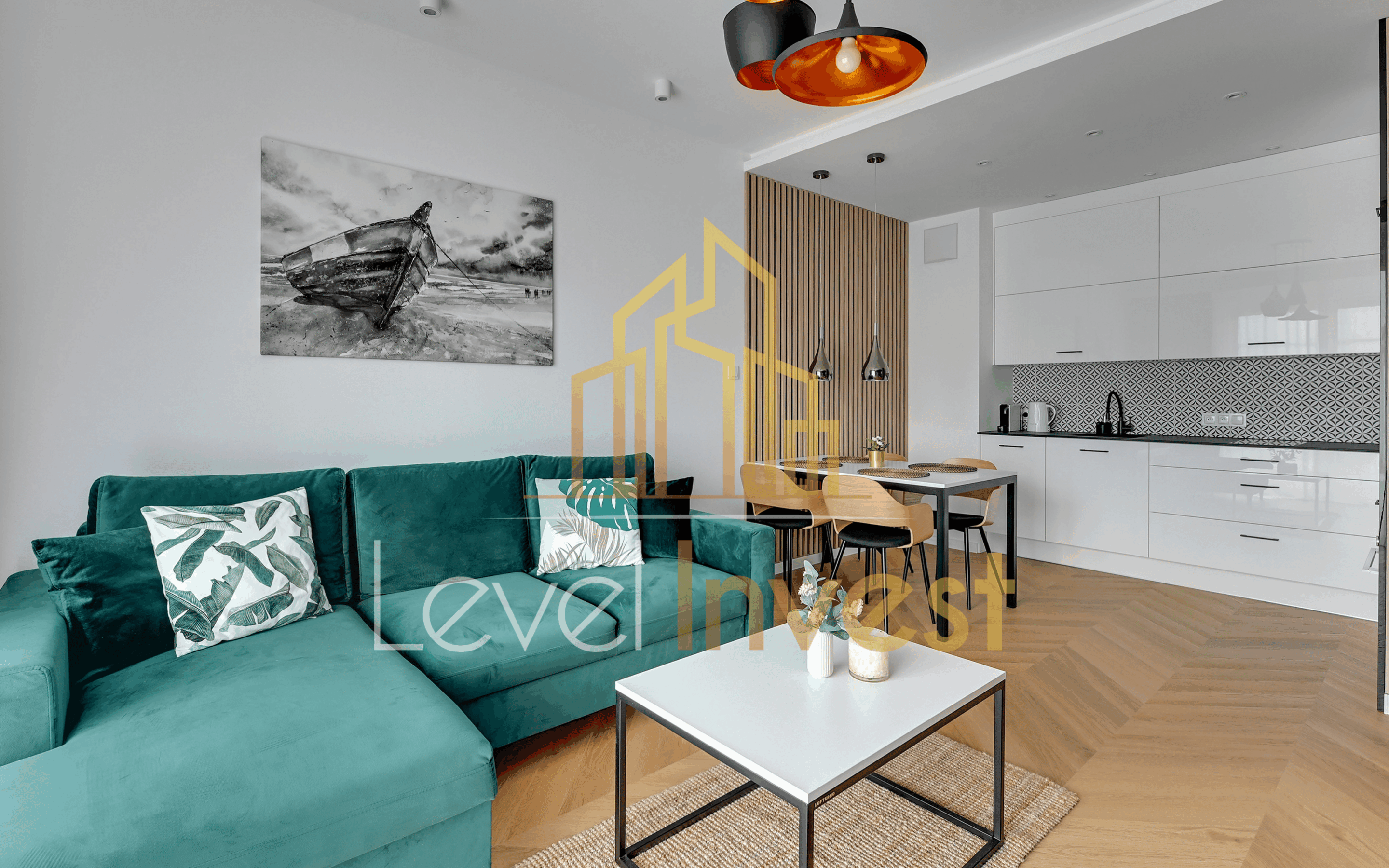 2-pokojowy apartament z ogródkiem w Letnicy | 42 m² | wysoki standard