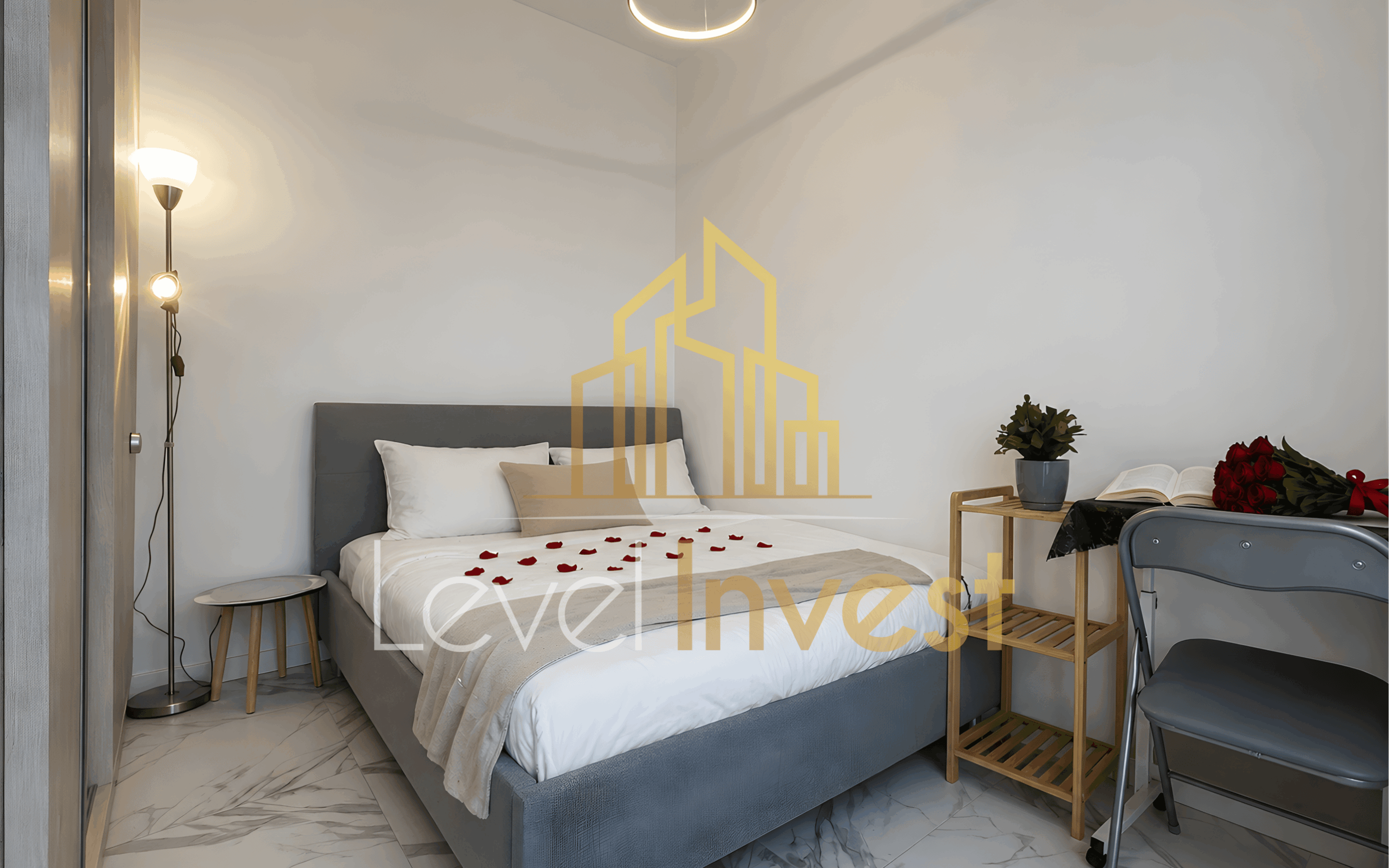 Apartament z sypialnią, strefą dzienną i prywatnym ogródkiem