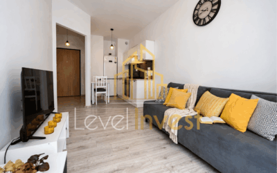 Do&nbsp;wynajęcia 2 pokojowe mieszkanie 35 m² z&nbsp;balkonem, Kraków,