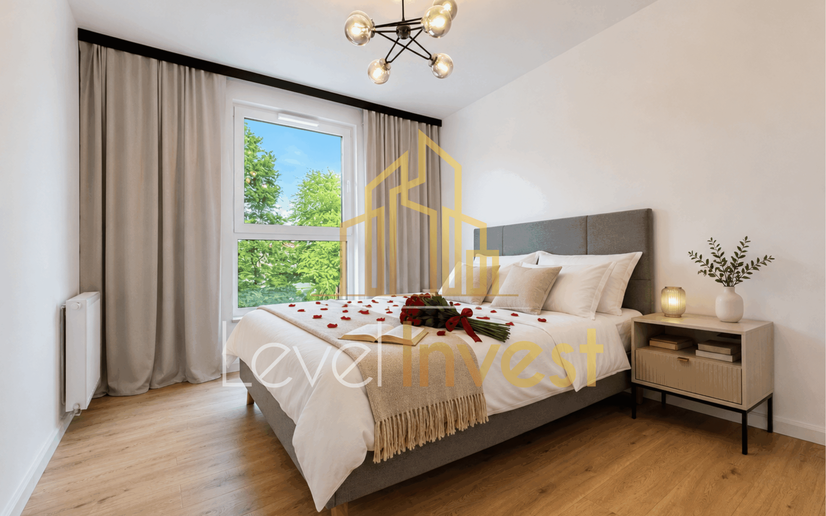 Apartament 2-pokojowy w Gdańsku | Leszczynowy Park | Parking