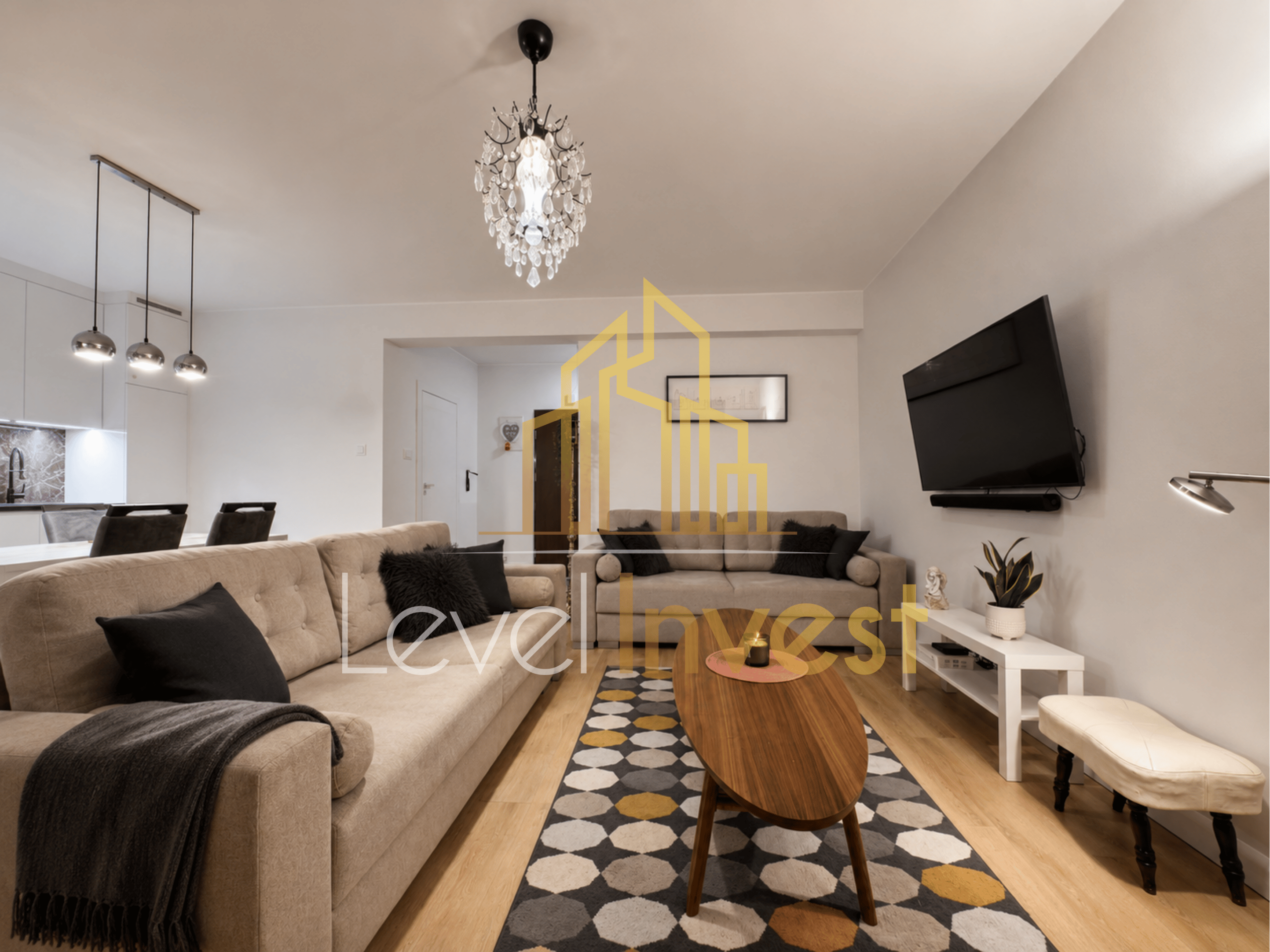 Apartament na&nbsp;Jelitkowskim Dwórze | 2 pokoje, 54 m² | 400 m od&nbsp;morza