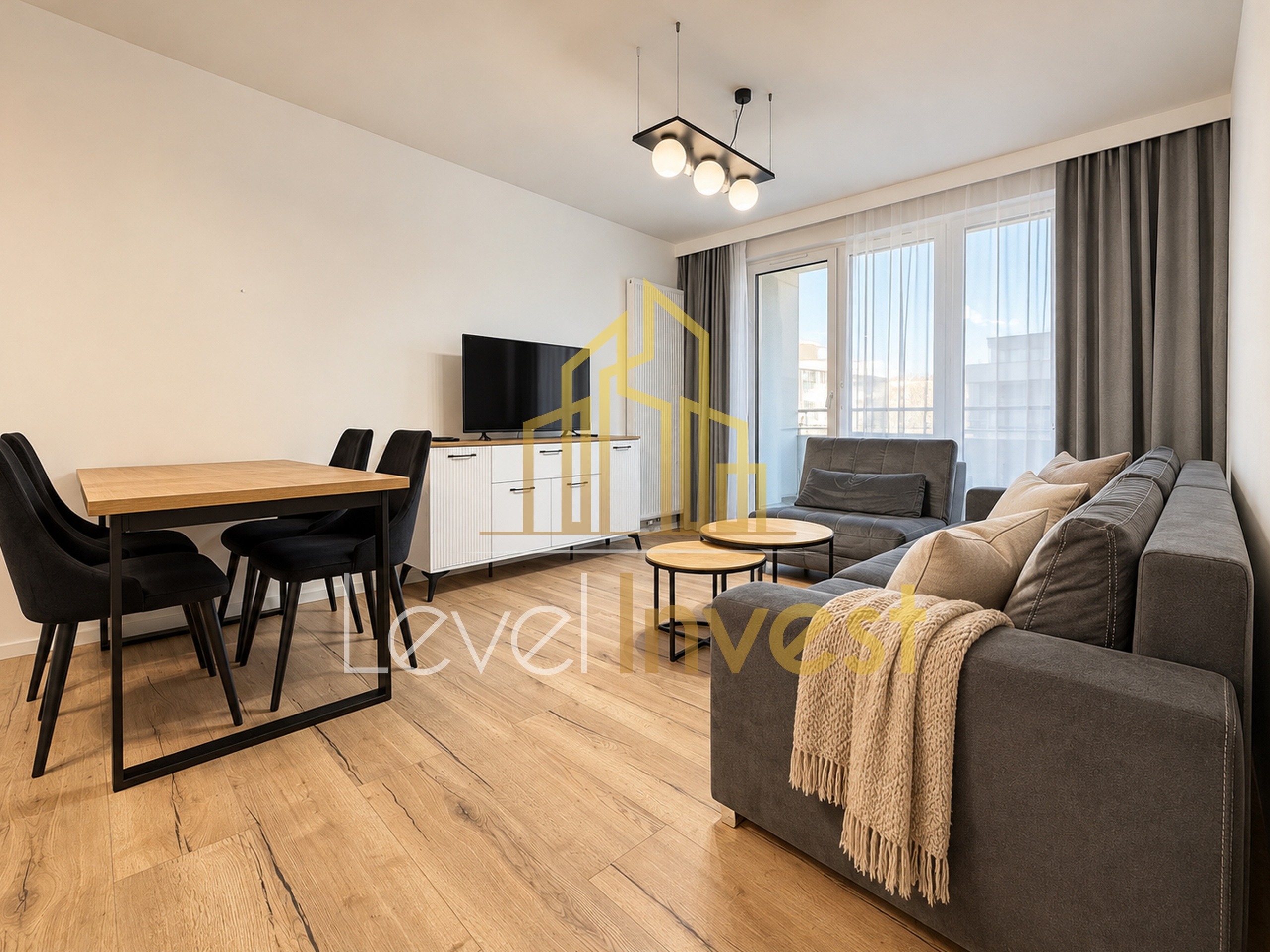 Mieszkanie do wynajęcia Gdynia Chwarzno-Wiczlino | ul. Baranauskasa | 2 pokoje | 45,62 m² | Balkon