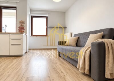 Mieszkanie przy ul. Dąbskiej w Krakowie — salon