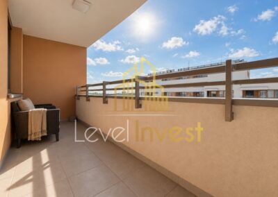 Loggia mieszkania przy ul. Dobrego Pasterza 120C w Krakowie