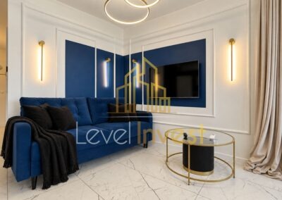Apartament Sol Marina w Wiślince — salon
