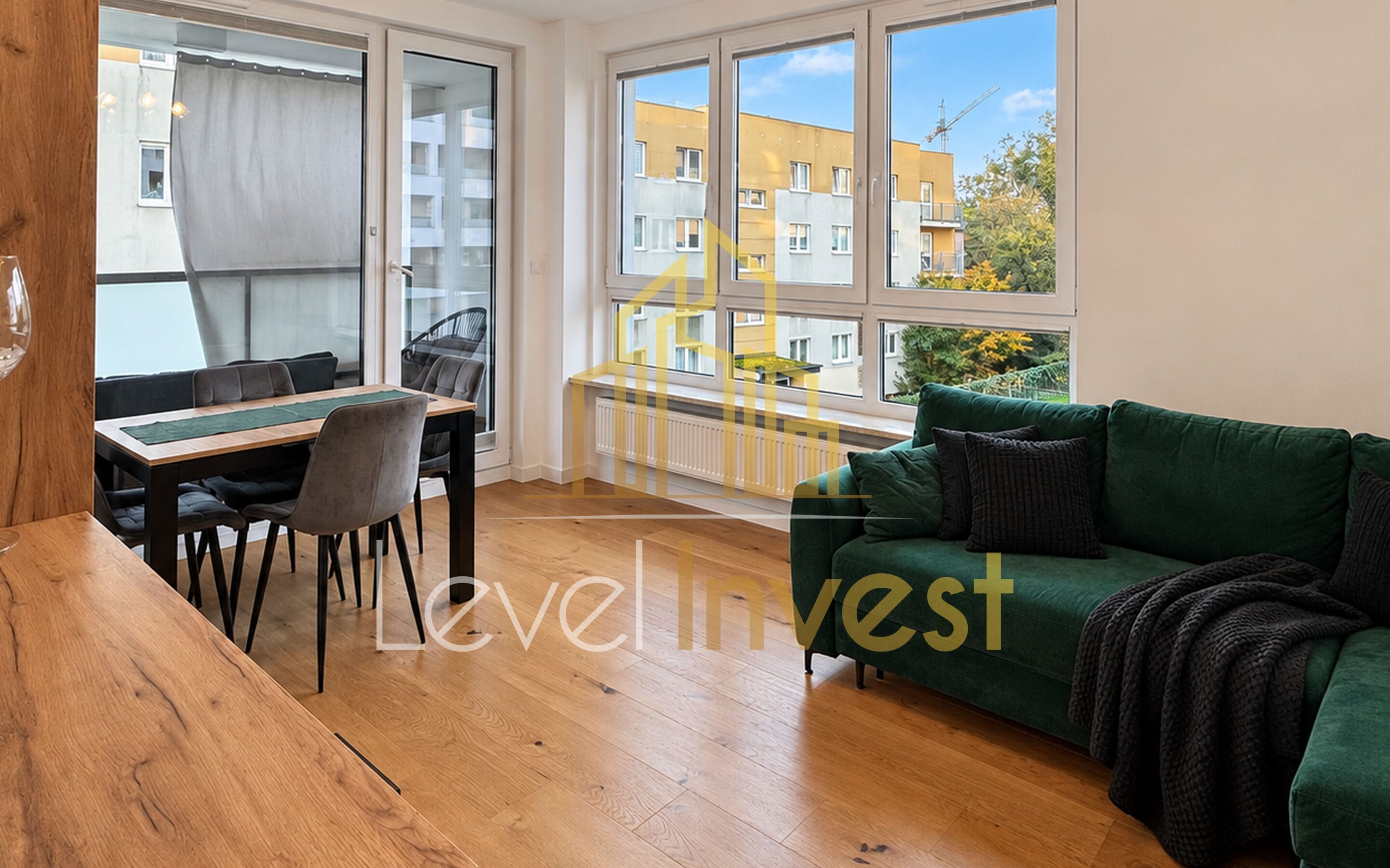 Mieszkanie do wynajęcia Warszawa | Balkon | Klimatyzacja | Garaż