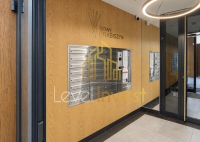 Apartament przy ul. Miedzianej we Wrocławiu — wejście Nowy Grabiszyn