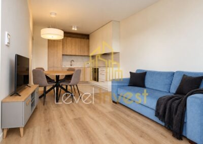 Apartament przy ul. Miedzianej we Wrocławiu — salon