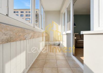 Zabudowana loggia – Kraków, mieszkanie przy ul. Jerzmanowskiego 32