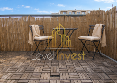 Mieszkanie przy Jana Czochralskiego 9, Wrocław — zdjęcie z logo Level Invest