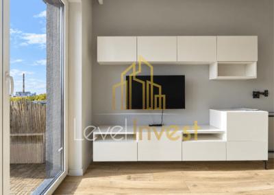 Mieszkanie przy Jana Czochralskiego 9, Wrocław — zdjęcie z logo Level Invest